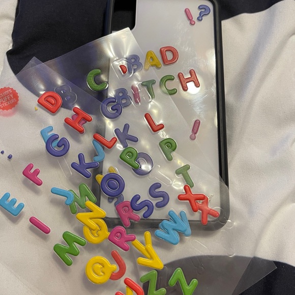 Wildflower Sticker iPhone XS Max Case - Picture 3 of 4